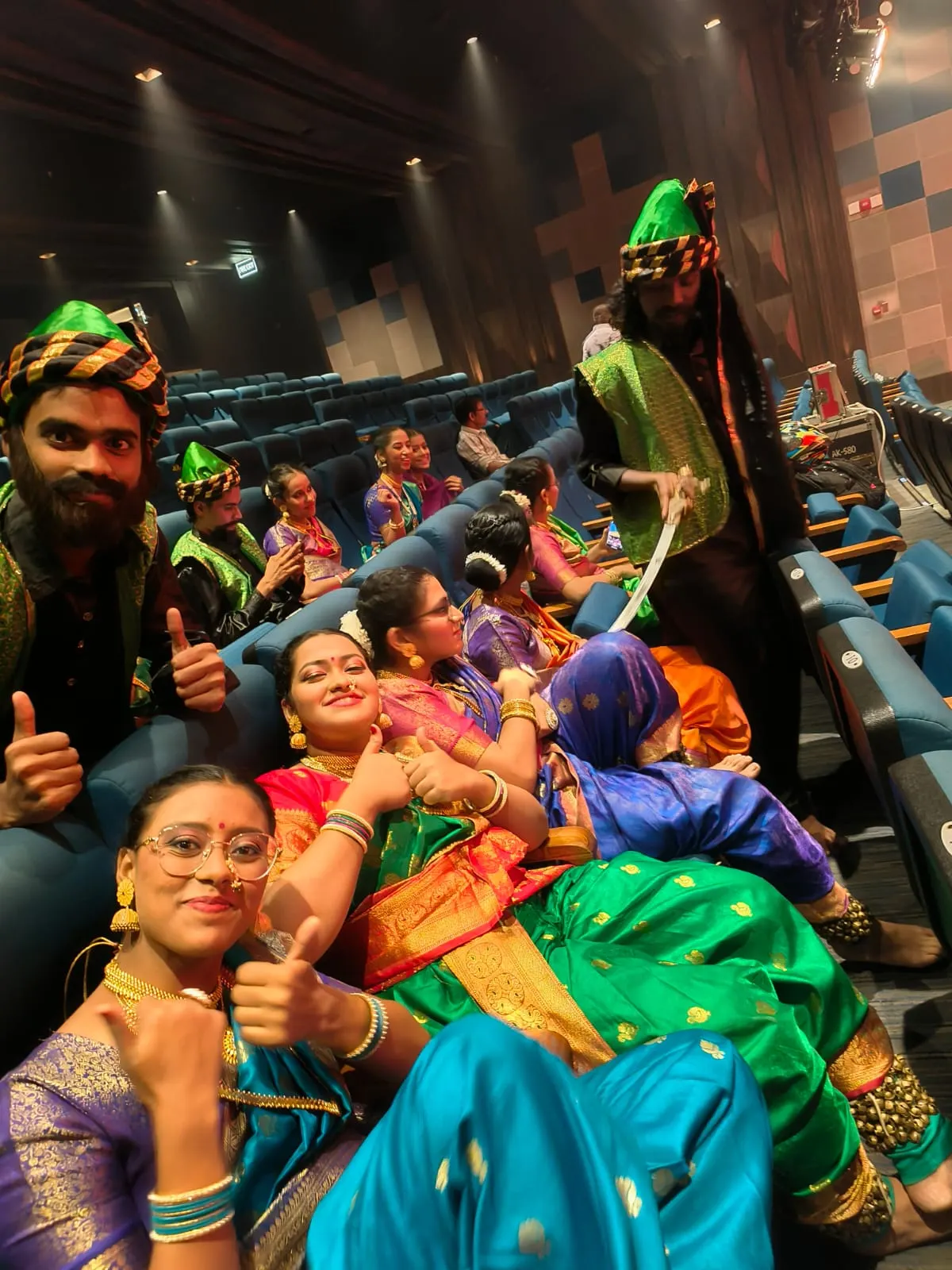 Shivachatrapati cast and audience